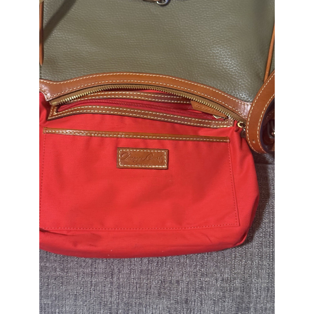 Dooney & Bourke Pebble Grain Presley Crossbody Bag - Olive Green - Picture 6 of 6